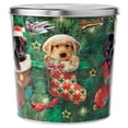 thumbnail image 1 of Great Value Puppies in Christmas Tree Stocking Popcorn Tin, Caramel, Cheese, and Butter, 18 oz, 1 of 5
