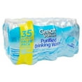 thumbnail image 1 of Great Value Purified Water, 16.9 fl oz, 35 Count Bottles, 1 of 2