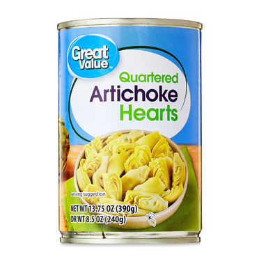 Great Value Quartered Artichoke Hearts, 13.75 oz