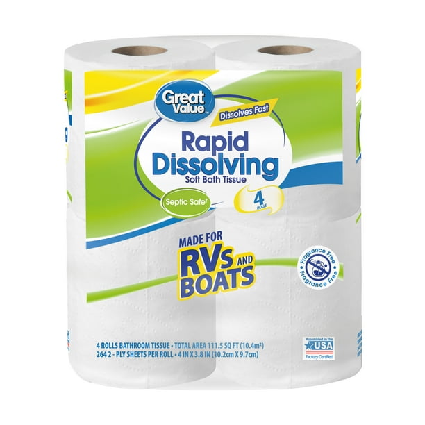 Great Value RV Bath Tissue