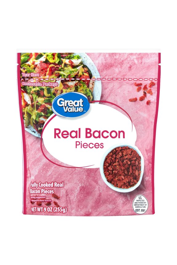 Real Bacon Pieces, 9 oz