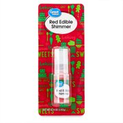 Great Value Red Edible Shimmer Icing, 0.14 oz
