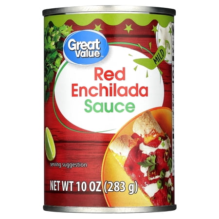 Great Value Red Enchilada Sauce, 10 oz