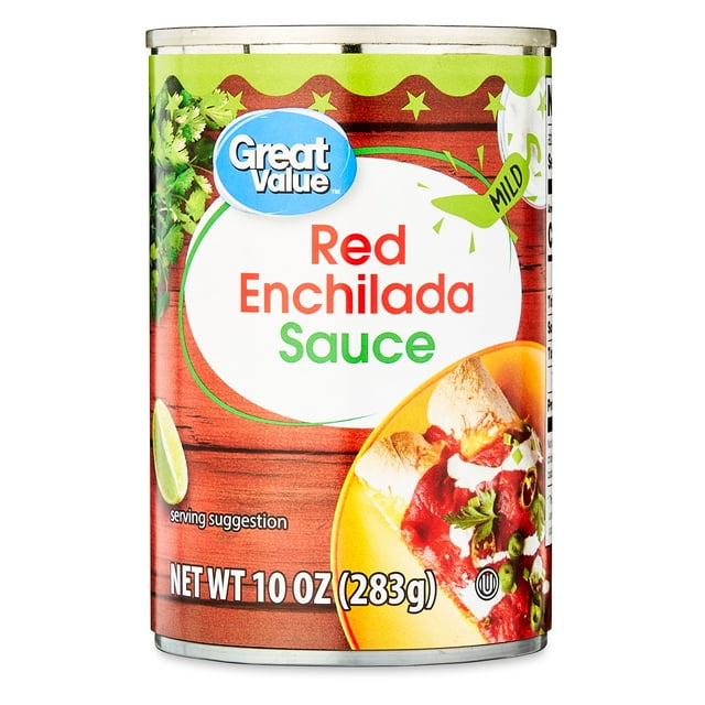 Great Value Red Enchilada Sauce, 10 oz