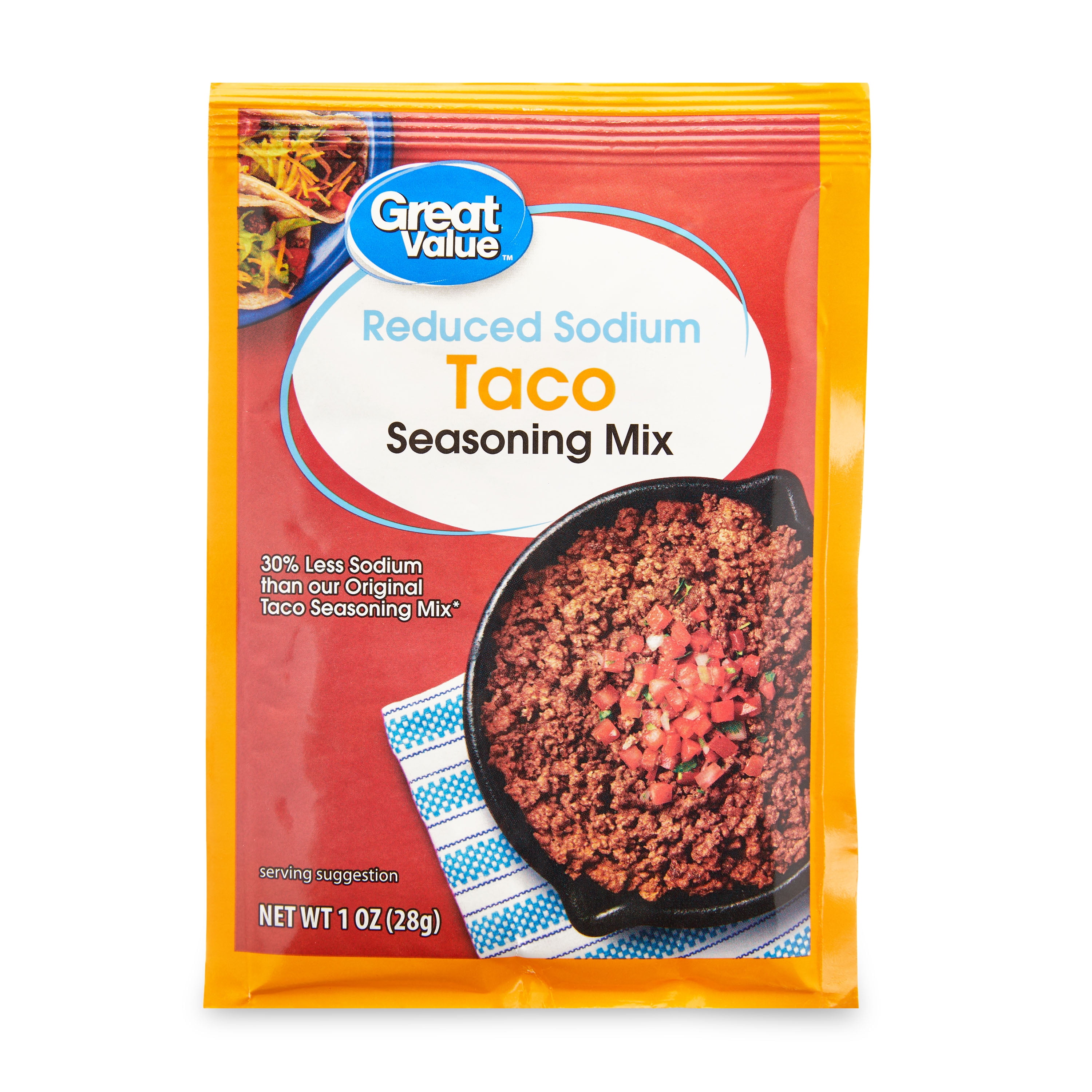Kroger® Reduced Sodium Taco Seasoning, 1.25 oz - Kroger
