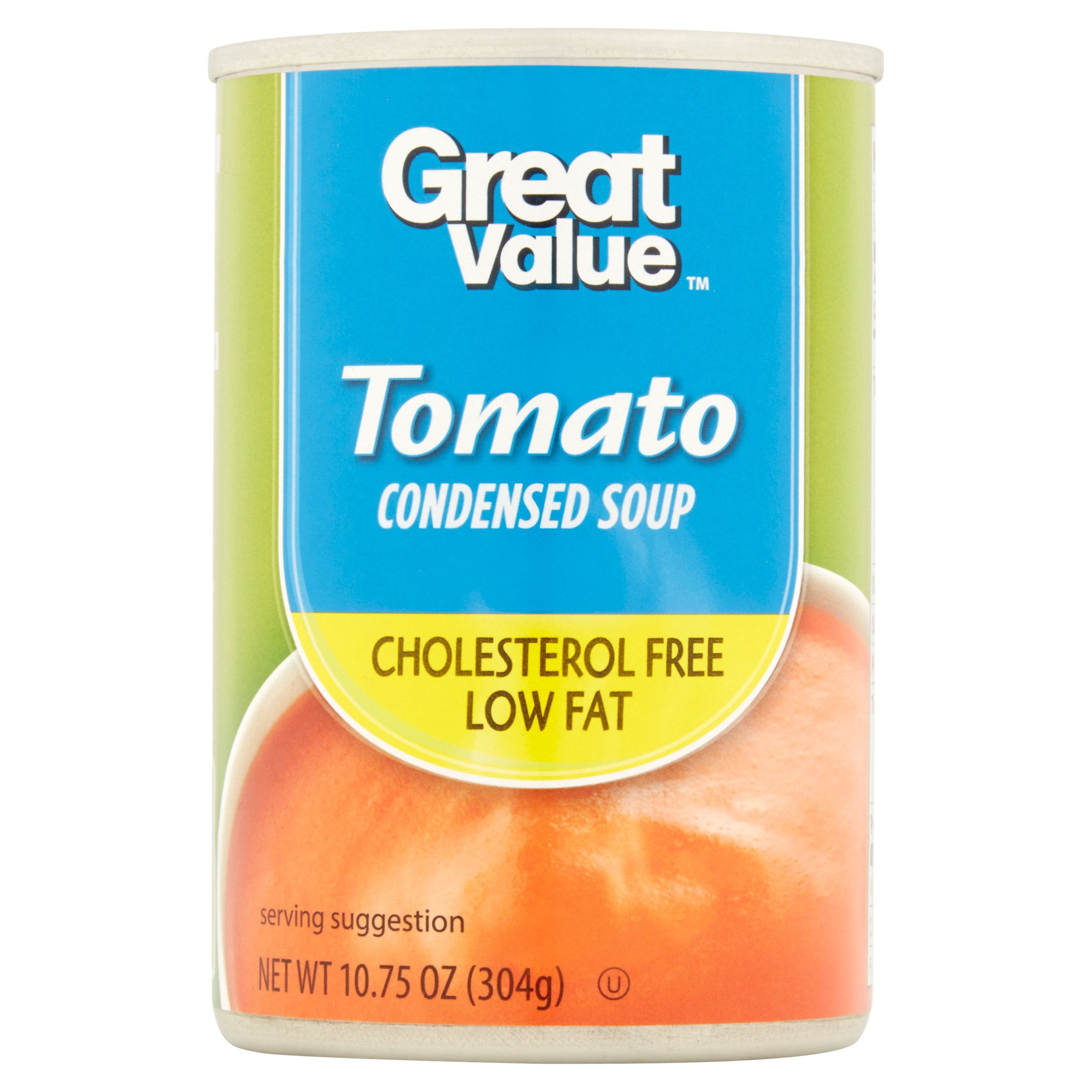 Great Value Reduced Sodium Tomato Condensed Soup, 10.75 oz