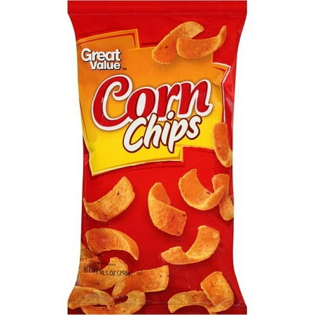 Great Value Regular Corn Chips, 10.5 oz