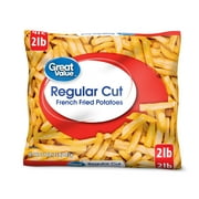 Great Value Regular Cut French Fried Potatoes, 32 oz Bag (Frozen)