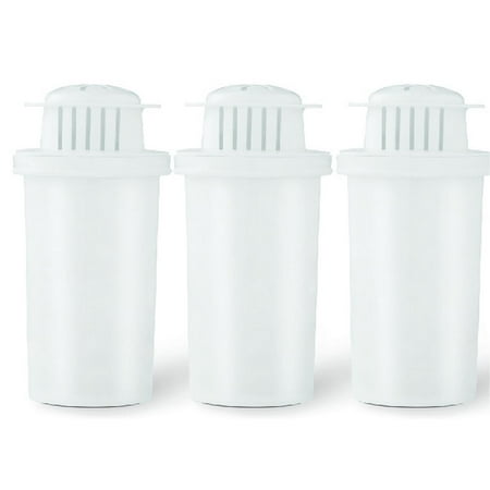 Great Value Replacement Pitcher Filter, Chlorine, Cadmium, Copper, Mercury, Zinc 3 Pack