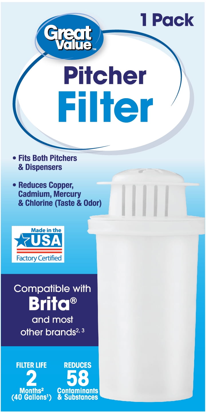 Find Your Perfect Great Value Replacement Pitcher Filter, Chlorine