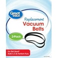 Great Value Replacement Vacuum Belts, For Dirt Devil Style 4, 5, and
