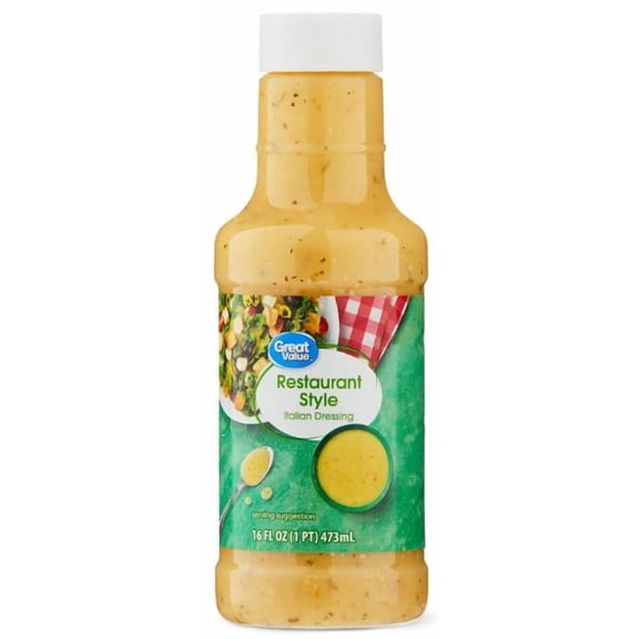 Great Value Restaurant Style Italian Dressing, 16 oz