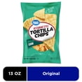 thumbnail image 1 of Great Value Restaurant Style White Corn Tortilla Chips, 13 oz, 1 of 10