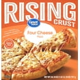 thumbnail image 1 of Great Value Rising Crust Cheese Pizza, 28.10 oz (Frozen), 1 of 12