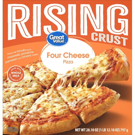 Great Value Rising Crust Cheese Pizza, 28.10 oz (Frozen)