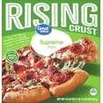 thumbnail image 1 of Great Value Rising Crust Supreme Pizza, 29.05 oz (Frozen), 1 of 12