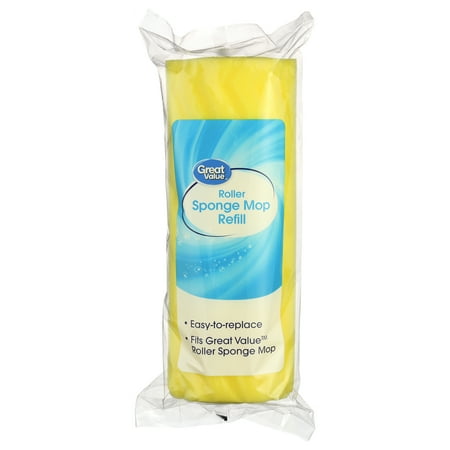 Great Value Roller Sponge Mop Refill