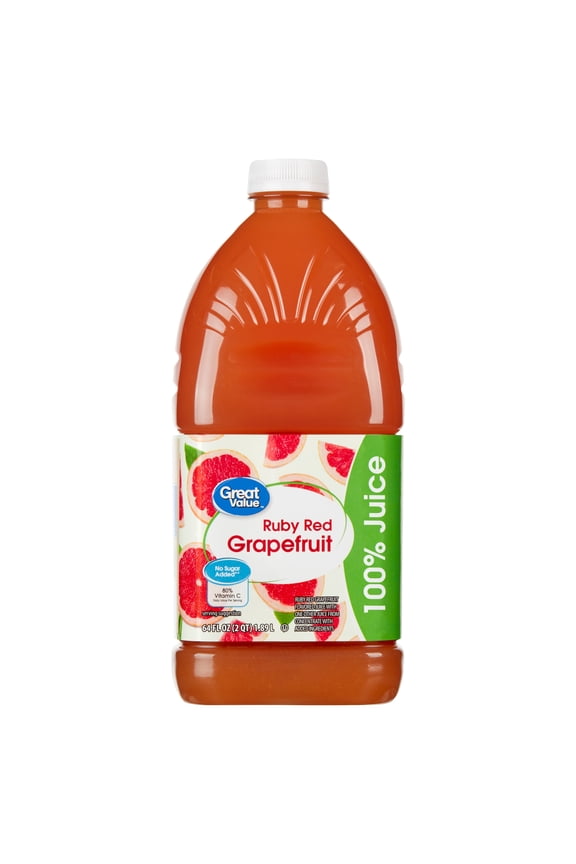 Ruby Red Grapefruit Juice, 64 fl oz