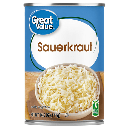 Great Value Sauerkraut, 14.5 oz