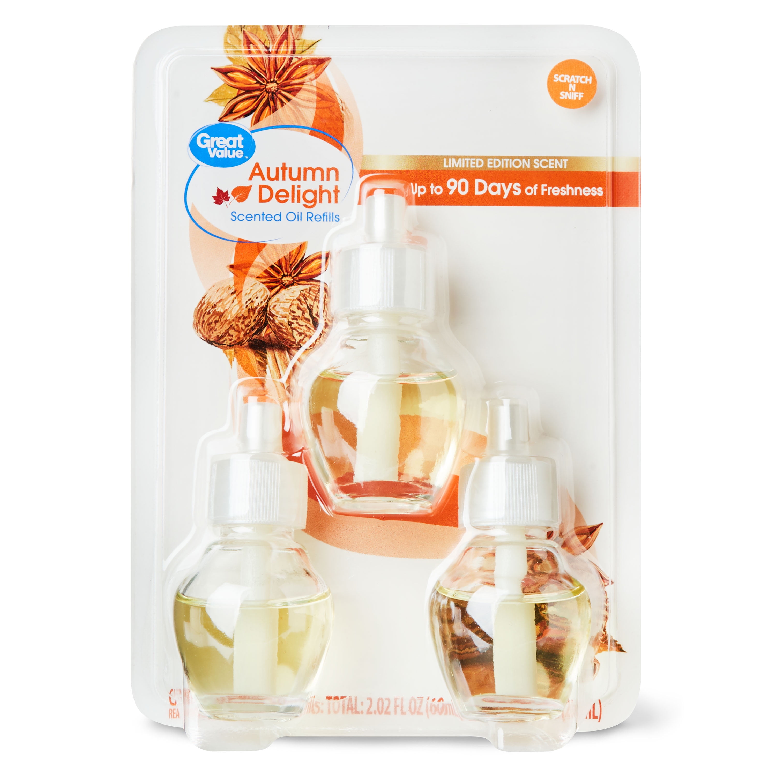 Great Value Scented Oils Warmers, Autumn Delight