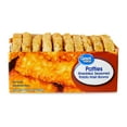 Great Value Seasoned Potato Hash Brown Patties, Shredded, 22.5 oz, 10