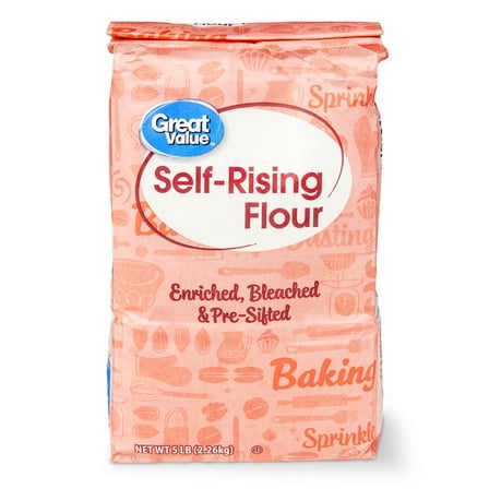 Great Value Self-Rising Flour, 5 lb Bag