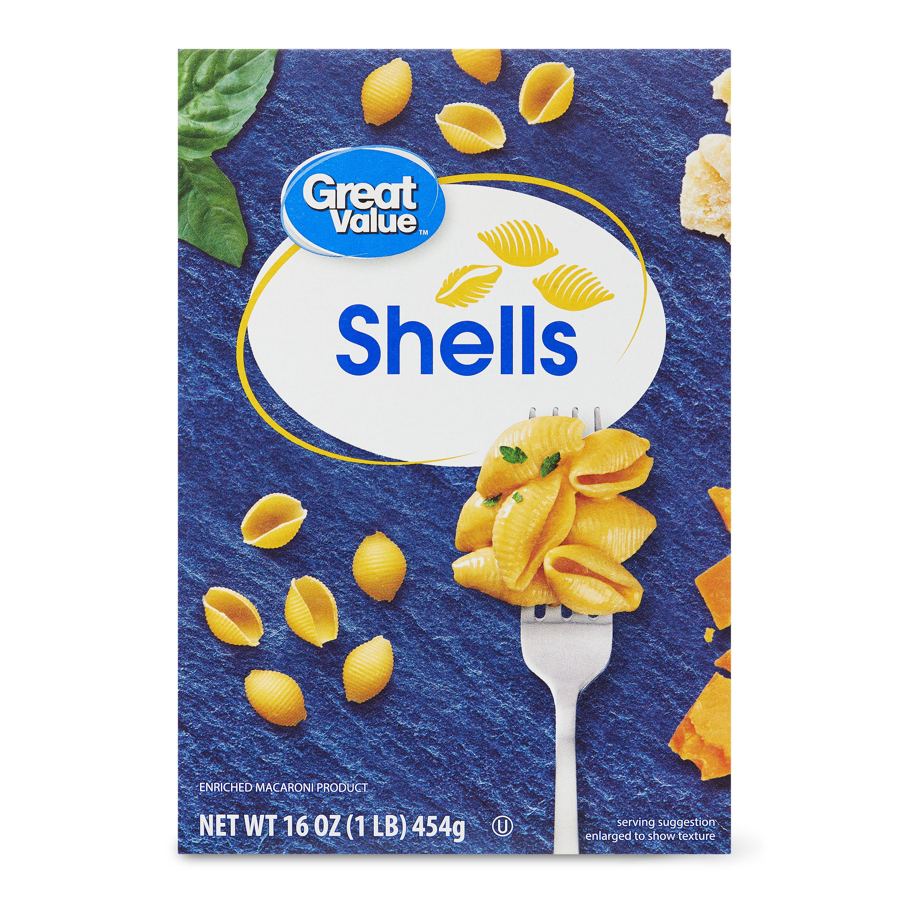 Great Value Shells, 16 oz