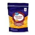 Great Value Shredded Extra Sharp Cheddar Cheese, 16 oz