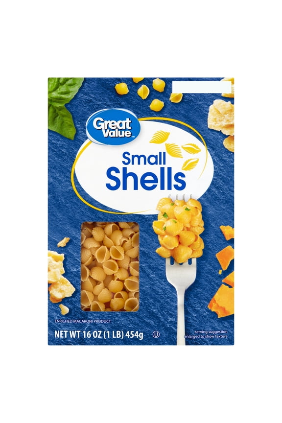 Small Shells, 16 oz