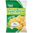 thumbnail image 1 of Great Value Sour Cream & Onion Flavored Potato Chips, 9.5 oz, 1 of 4