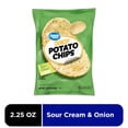 thumbnail image 1 of Great Value Sour Cream and Onion Chips, 2.25 oz Bag, 1 of 8