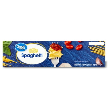 Great Value Spaghetti, 16 oz