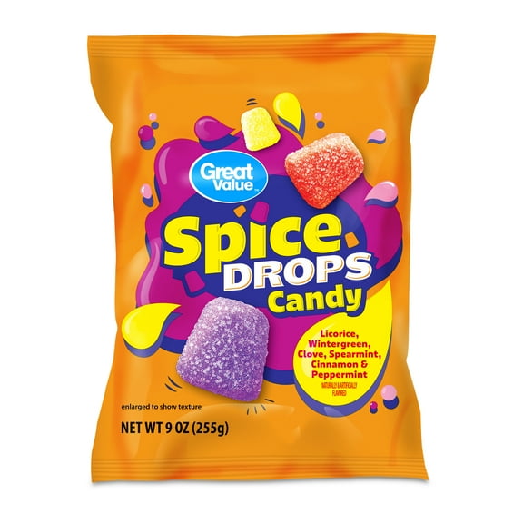 Great Value Spice Drops Chewy Candy, 9 oz
