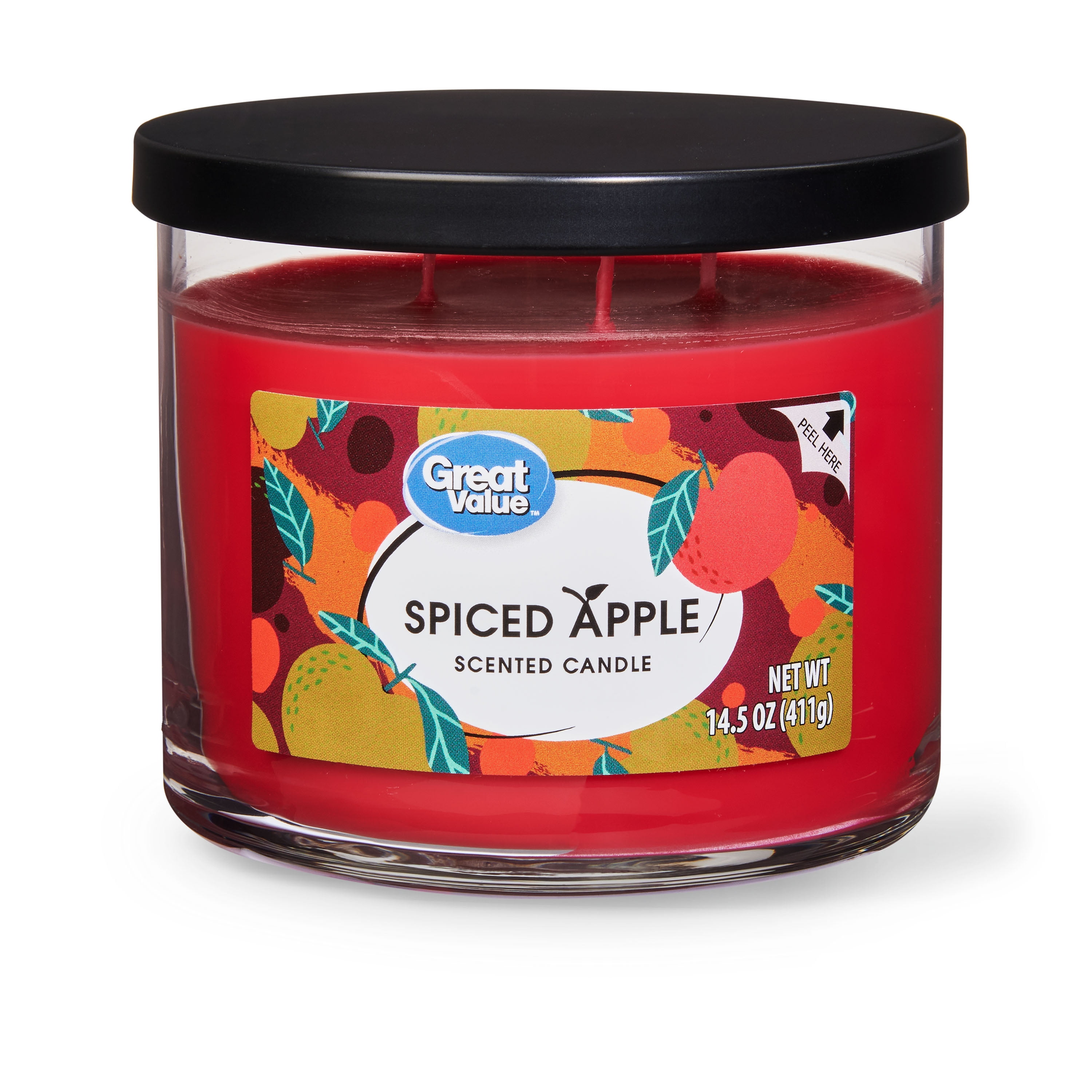 Great Value Spiced Apple Pie Candle, 14 oz