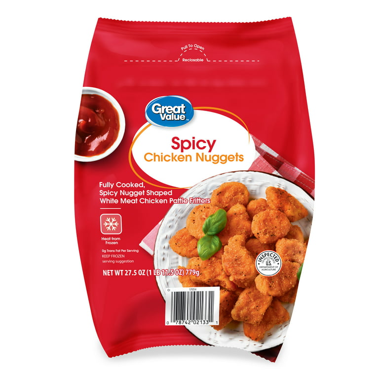 Spicy Chicken Nuggets - A Seasoned Greeting