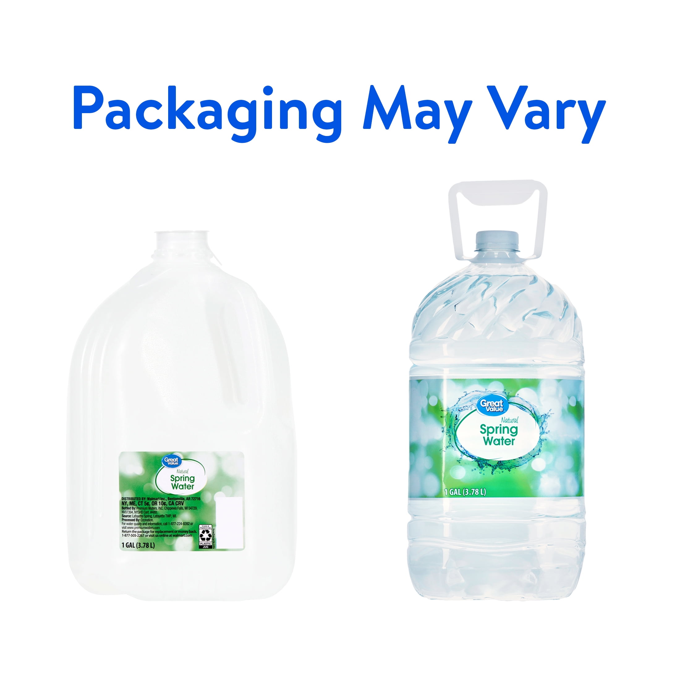 Great Value Spring Water, 1 Gallon