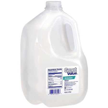 Great Value Spring Water 128 Oz