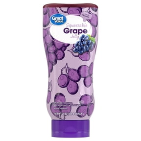 Great Value Squeezable Grape Jelly, 20 oz