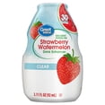 thumbnail interactive-video image 1 of Great Value Strawberry Watermelon Clear Liquid Drink Enhancer, 3.1 fl oz Bottle, 1 of 11