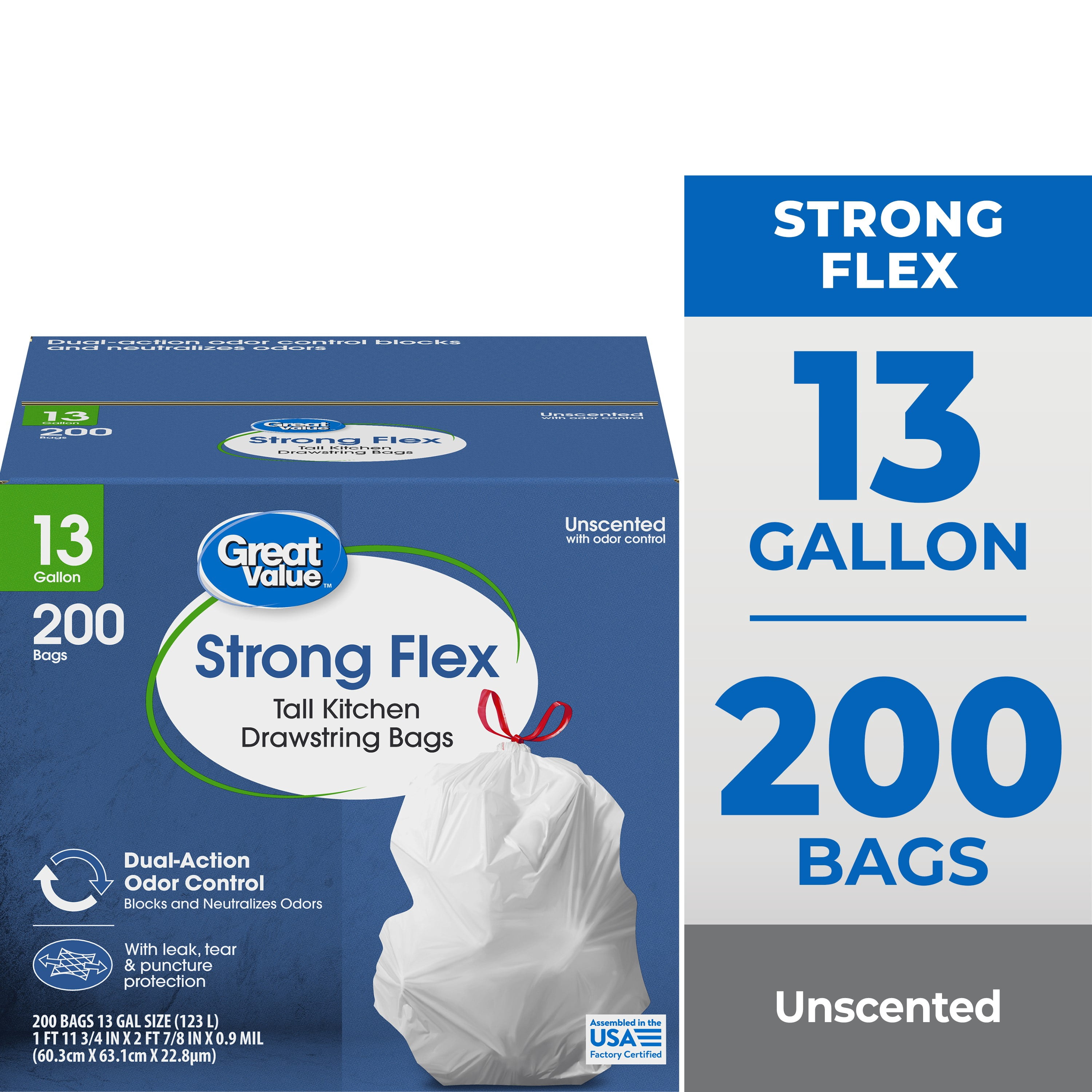 Great Value Kitchen Trash Bags - Thumbnail 2