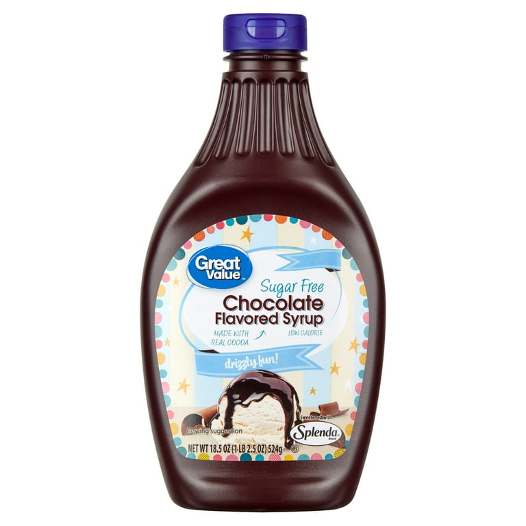 Sugar free chocolate syrup deals
