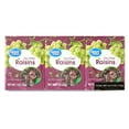 thumbnail image 1 of Great Value Sun-Dried Raisins 6 Pack, 6 - 1 oz (28g) Cartons, 1 of 7