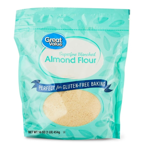 Great Value Superfine Blanched Almond Flour, 16 oz