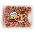 Great Value Sweet Italian Sausage, 5 Links, 1 lb 3 oz (Fresh)