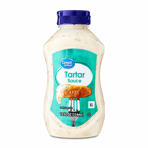 Great Value Tartar Sauce, 12 fl oz