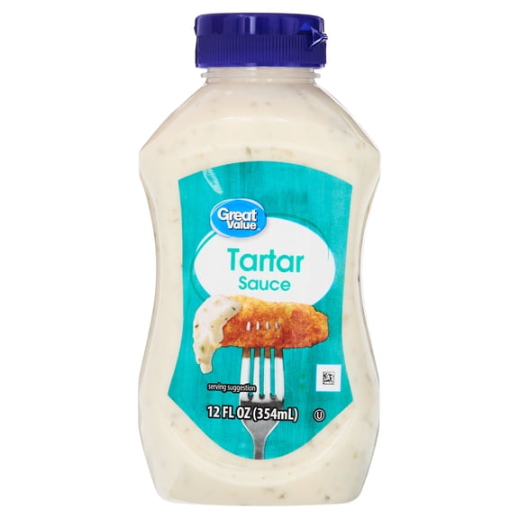 Great Value Tartar Sauce, 12 fl oz