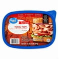 thumbnail image 1 of Great Value Thin Sliced Honey Ham Lunchmeat, Family Pack, 16 oz Plastic Tub, 10 g of Protein per 2 oz Serving, 1 of 7