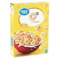thumbnail image 1 of Great Value Toasted O's Cereal, 21 oz, 1 of 10