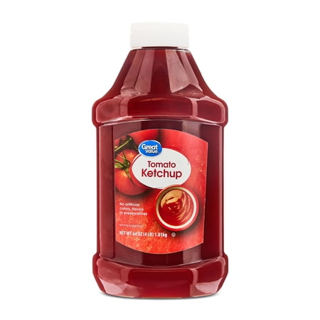 Great Value Tomato Ketchup, 64 oz