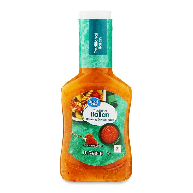 Great Value Traditional Italian Salad Dressing 8oz